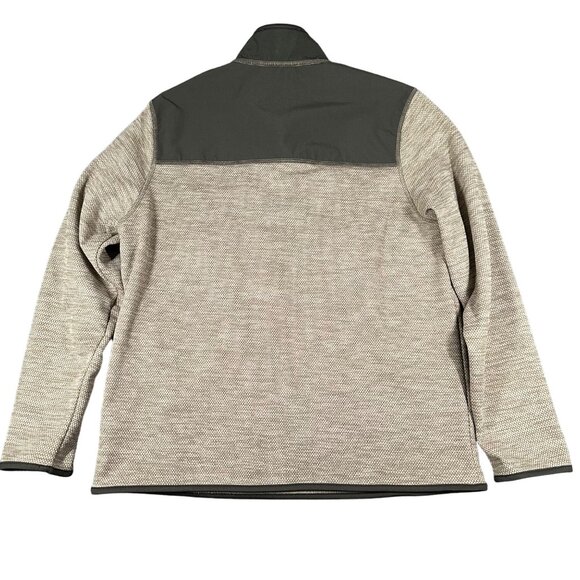 G H Bass & Co Explorer Mens Medium Sportswear Workwear 1/2 Snap Pullover - Picture 7 of 8